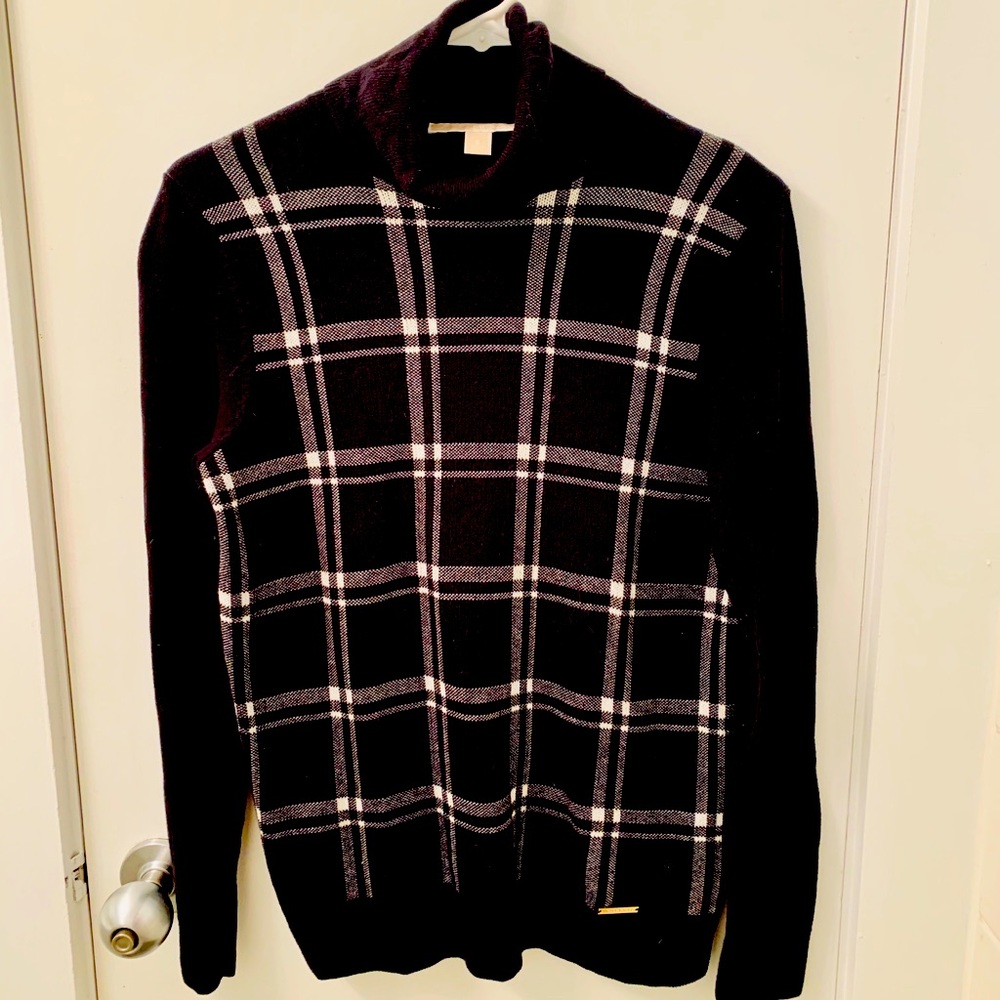 Michael Kors black turtleneck sweater